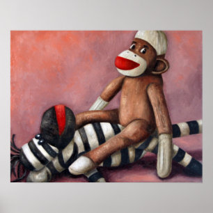 Affiche Jeu sale des chaussettes 3 sale