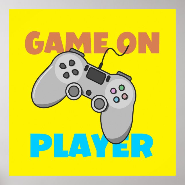 AFFICHE JEU SUR JOUEUR (Devant)