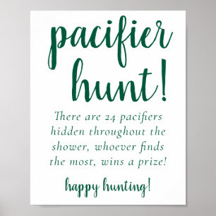 Affiche Jeu vert simple Dark Hunter Jeu de chasse person