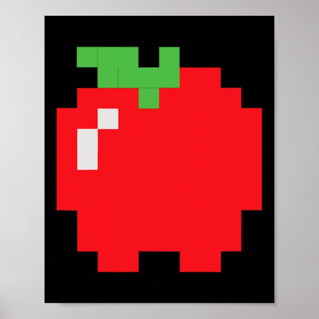 Affiche Jeu vidéo Apple 80s Halloween Costume de groupe (Devant)