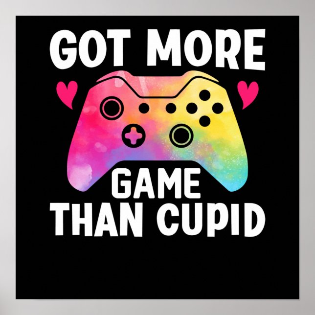 Affiche Jeu vidéo Got More Game Than Cupid Valentine (Devant)