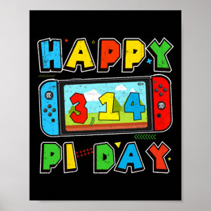 Affiche Jeu Vidéo Jour Jeu Jeu Jeu Math Enseignant Enfants