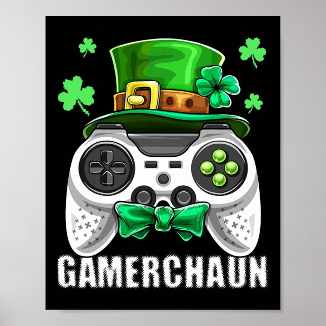 Affiche Jeu vidéo Leprechaun Costume St. Patrick's Day Ki (Devant)