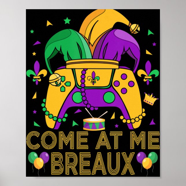 Affiche Jeu Vidéo Mardi Gras Costume de Carnaval Police de (Devant)