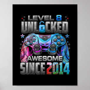 Affiche Jeu vidéo Unlocked Awesome Since 2014