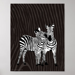 Affiche Jeu Zebra