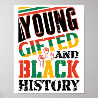 Affiche Jeune doué et histoire des Noirs