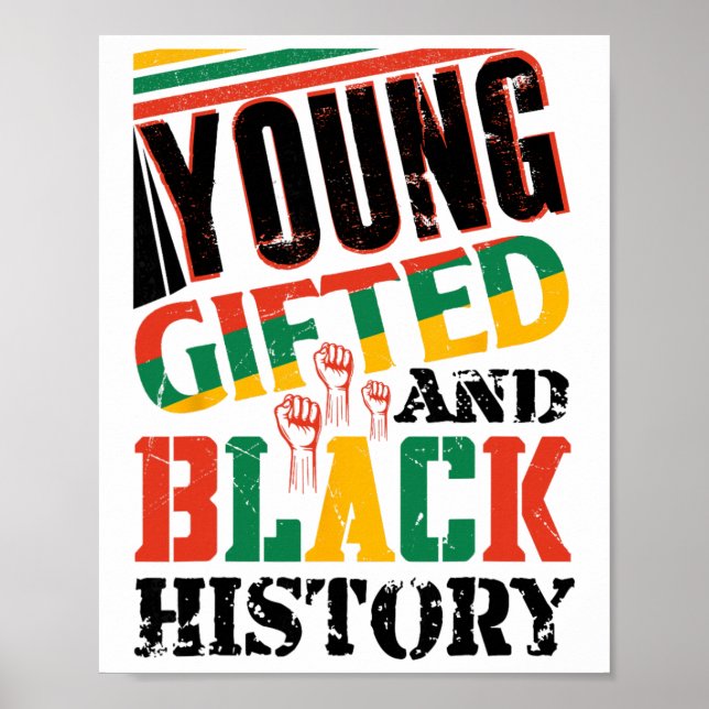 Affiche Jeune doué et histoire des Noirs  (Devant)