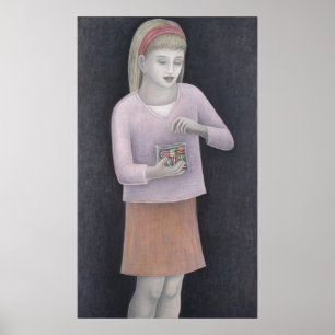 Affiche Jeune fille avec les bonbons 2007