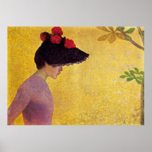 Affiche Jeune Fille de Profil by Aristide Maillol