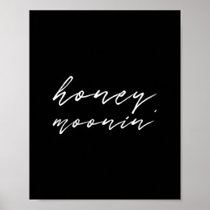 Affiche Jeune mariée Jeune marié Lune de miel Vacances Voy