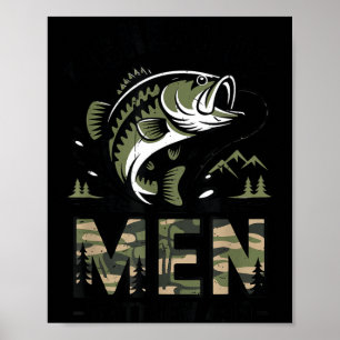 Affiche Jeune pêcheur d'hommes chrétien pêche Bible Camo B