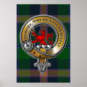 Affiche Jeune Tartan & Badge