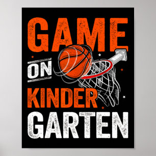Affiche Jeux Amusants À La Maternelle Basketball Premier J