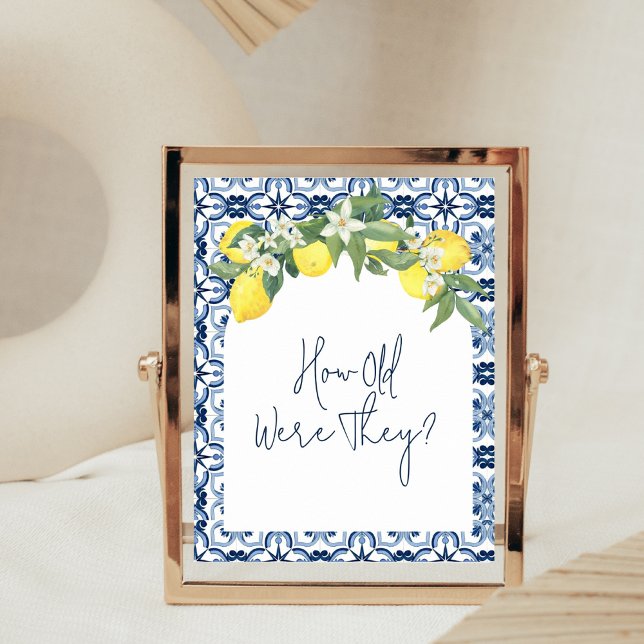 Affiche Jeux de Fête des mariées au citron vert (Créateur téléchargé)