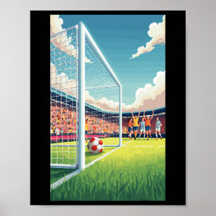 Affiche Jeux de foot-ball de soccer Byll Field Play gratui