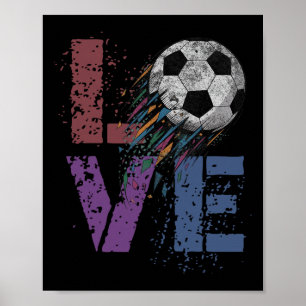 Affiche Jeux de foot mignons pour la Saint-Valentin pour l