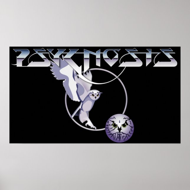 Affiche Jeux d'ordinateur rétro - Psygnosie (Devant)