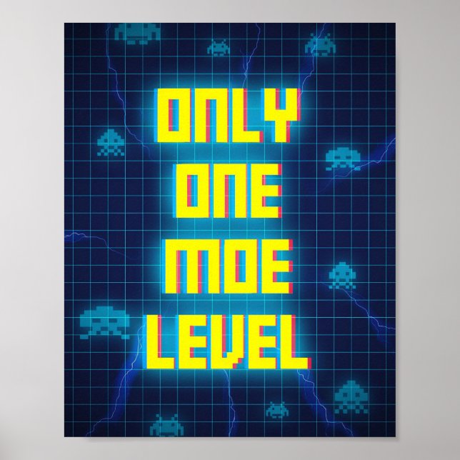 Affiche Jeux d'un seul niveau (Devant)