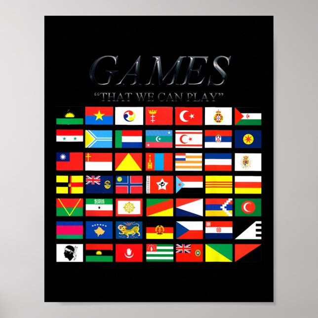 Affiche Jeux que nous pouvons jouer (Devant)