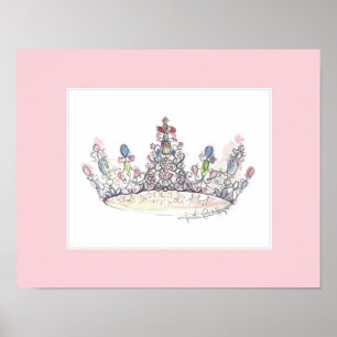 Affiche Jewel Crown par Heather French Henry