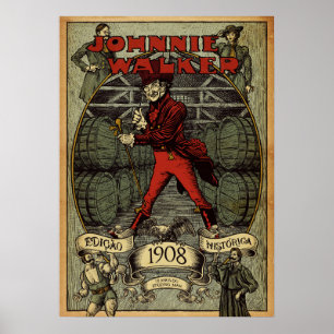 AFFICHE JHONNIE WALKER