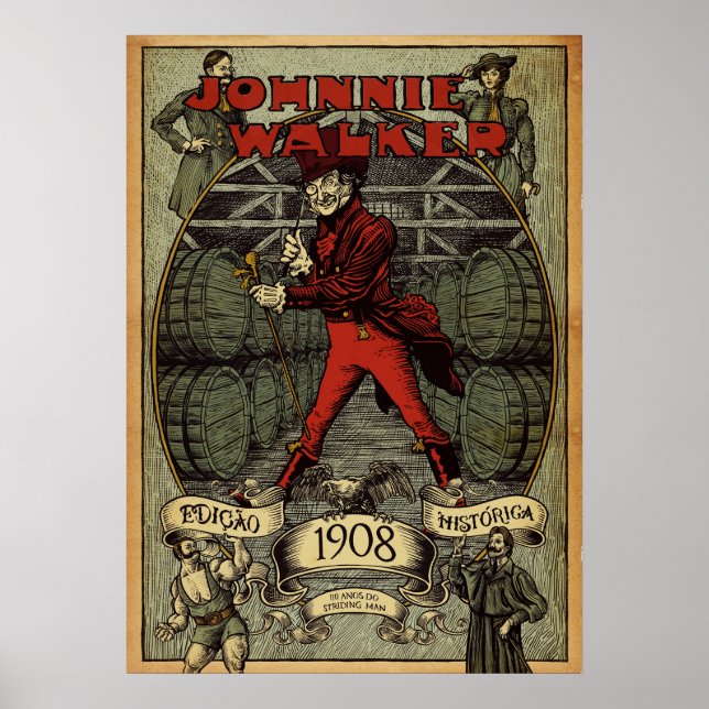 AFFICHE JHONNIE WALKER (Devant)