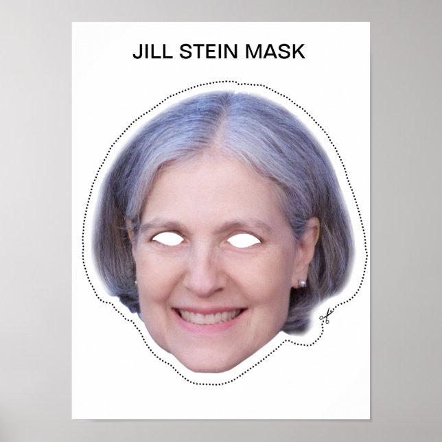 Affiche Jill Stein Mask (Devant)