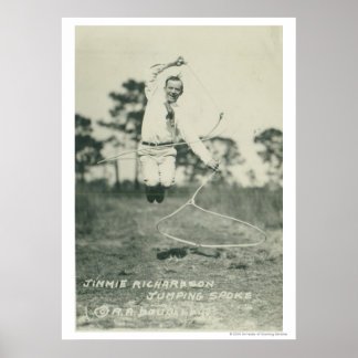Affiche Jimmie Richardson saut parlé.