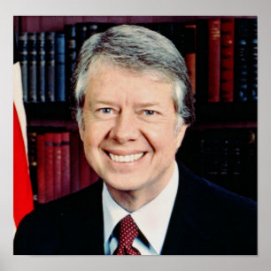 Affiche Jimmy Carter, 39e président américain
