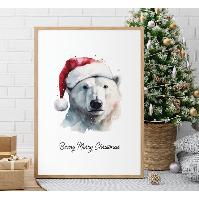 Affiche Jingle Bear Joy, personnalisé (Créateur téléchargé)