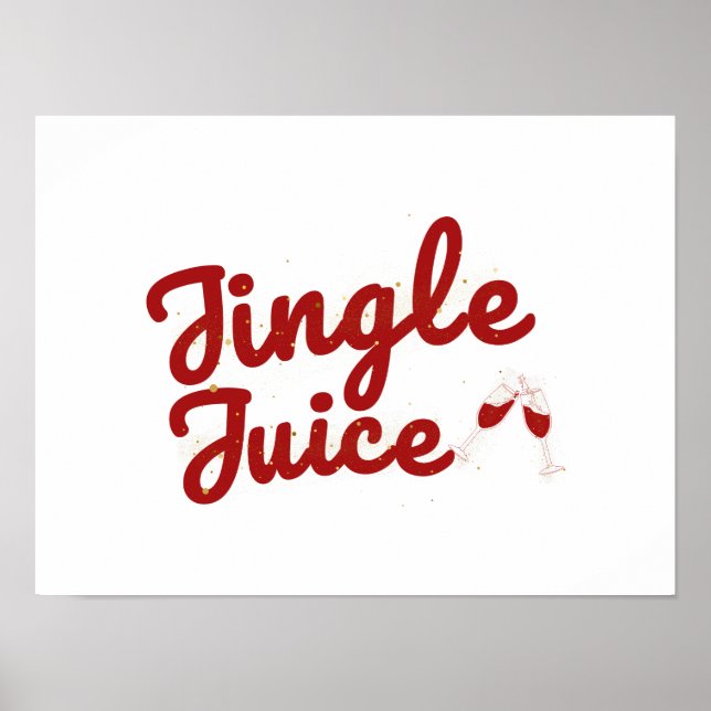 Affiche Jingle Juice, Fête de Vacances (Devant)