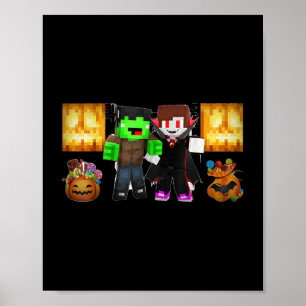 Affiche Jj Et Mikey ! _ Bonne Halloween