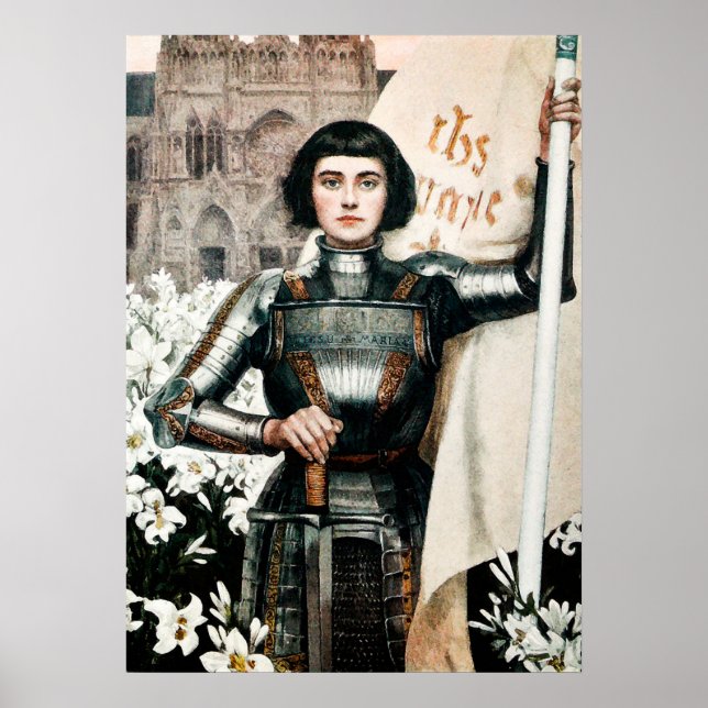 Affiche Joan of Arc by Albert Lynch (Devant)
