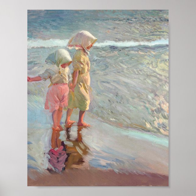 Affiche Joaquin Sorolla - Les Trois Soeurs (Devant)