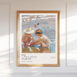 Affiche Joaquín Sorolla y Bastida Blessé Pied Art<br><div class="desc">Cet imprimé d'art vintage présente The Wounded Foot de Joaquín Sorolla y Bastida, un chef-d'oeuvre lumineux de l'impressionnisme espagnol. numériquement restaurée pour des couleurs vibrantes et des détails raffinés, cette reproduction haute résolution (300 DPI) offre un look de qualité galerie. Parfait pour les intérieurs élégants, la décoration côtière, ou comme...</div>