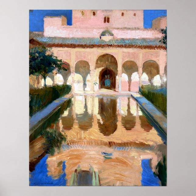 Affiche Joaquin Sorolla y Bastida Hall des Ambassadeurs (Devant)