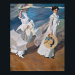 Affiche Joaquin Sorolla Y Bastida - PromenadeLa Mer<br><div class="desc">Joaquin Sorolla Y Bastida - Promenade Sur La Mer</div>