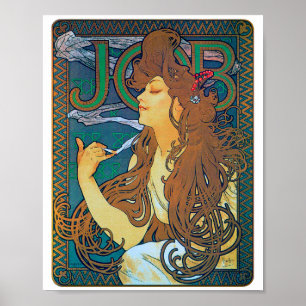 Affiche JOB, Mucha
