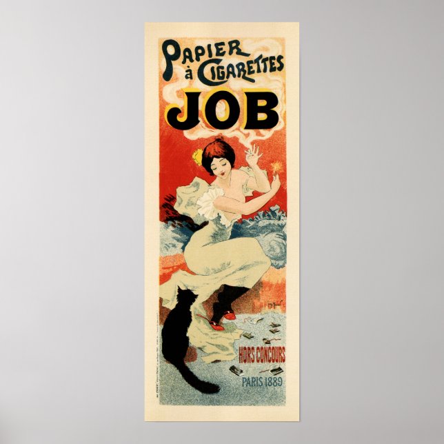 Affiche JOB Papier Cigarettes par Georges Meunier Publicit (Devant)