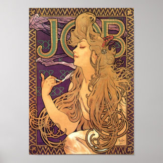 Affiche Job par Alfons Mucha - Art Nouveau