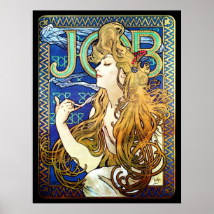 Affiche JOB par Alphonse Mucha