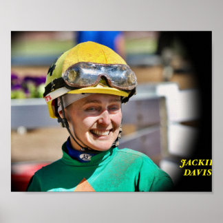 Affiche Jockey, Jackie Davis