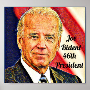 Affiche Joe Biden-46e Président_