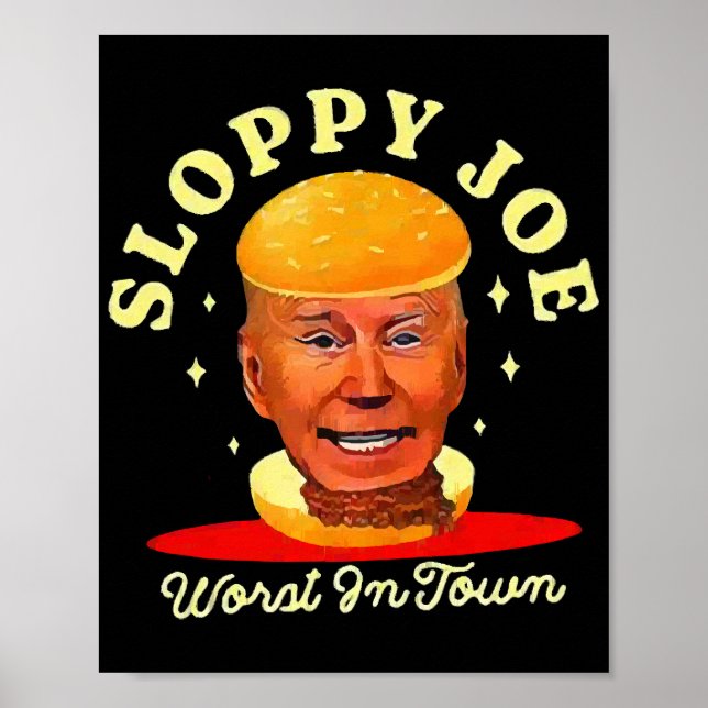 Affiche Joe Biden anti-président (Devant)