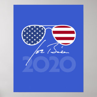 Affiche Joe Biden Aviators 2020