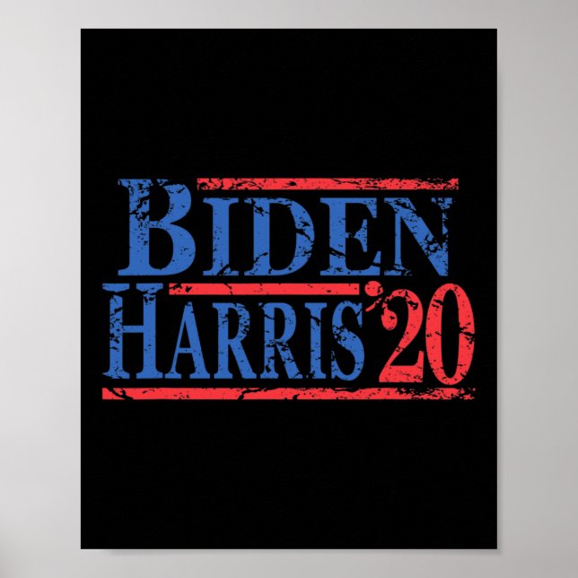 Affiche Joe Biden Kamala Harris 2020 (Devant)