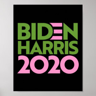 Affiche Joe Biden Kamala Harris Élection Démocrate Anti Vr