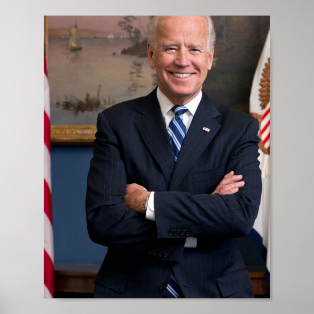 Affiche Joe Biden Portrait (Devant)