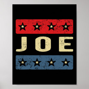 Affiche Joe Biden Président Hommes Femmes Enfants Vote Joe